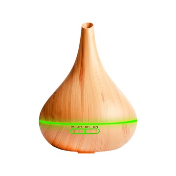 細口香薰機 Set 400mL 香薰加濕淨化夜燈  CAAD0061A  淺色木紋