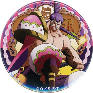 夏洛特·蘇打餅干航海王One Piece輩徽章第24彈WORLD麥稈商店限定