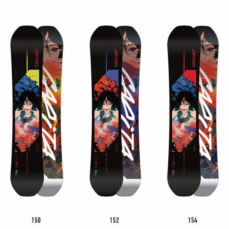 CAPITA INDOOR SURVIVAL 2022-23 SNOWBOARD スノーボード 板 メンズ