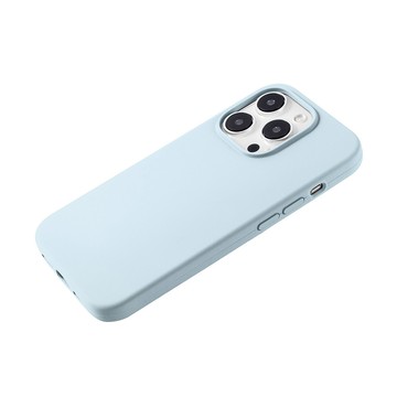iPhone 14 Pro Max 殼 【經典液態殼 I 沁夏系列】iPhone 14 Pro Max 手機殼 i14 Pro Max 保護殼 矽膠殼 軟殼 (蘇打)