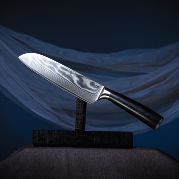 【葉添】大馬士革系列 67層VG10-三德刀-玻纖柄(17.5cm)