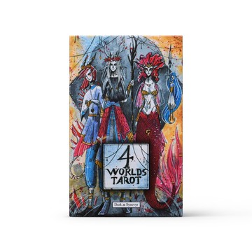 四界秘儀塔羅 80張韋特體系生死主題塔羅牌含豪華版與鐵盒裝