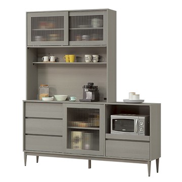 【Hampton 漢汀堡】洛卡克6尺碗盤櫃組