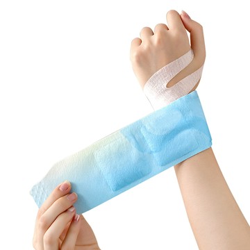 藻土屋 10入-蒸汽熱敷360度手腕發熱支撐護腕/護手 暖手寶 暖暖包 保暖 保暖手套