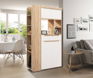 【歐風別館】克莉絲4尺隔間鞋櫃【基隆至台中免運費】