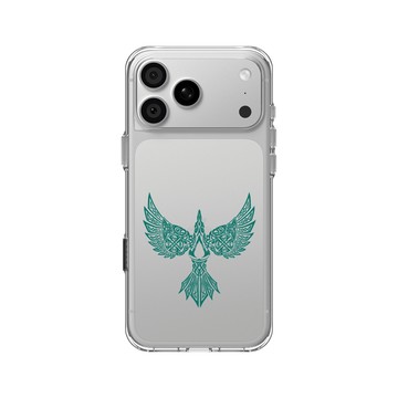 iPhone 18 Pro Max Clear Case（相機按鈕） 透明 - Assassin's Creed - Valhalla - Raven