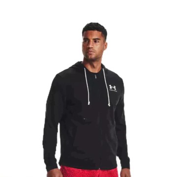 【UNDER ARMOUR】UA 男 Rival Terry 連帽外套_1370409-001