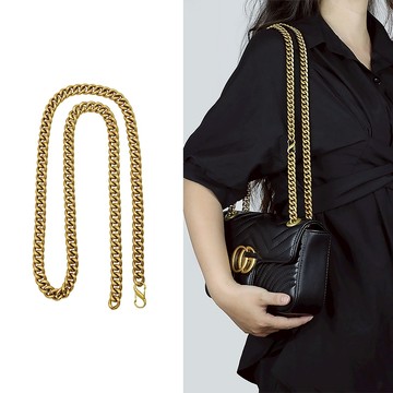 現貨 包包鏈條 金屬鏈條 包包配件 肩帶改造 單肩斜背包帶 diy手工鏈條配件 包包背帶 寬背带 包包揹帶 腋下包長鏈條
