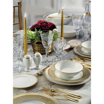 Noritake則武 ROCHELLE歐式宮廷風骨瓷餐具餐盤套裝組合家用碗盤