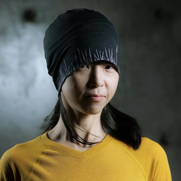 荒煙蔓草-超輕量石墨烯脖圍頭巾-黑/藍/綠/黃/紅-夏季適用