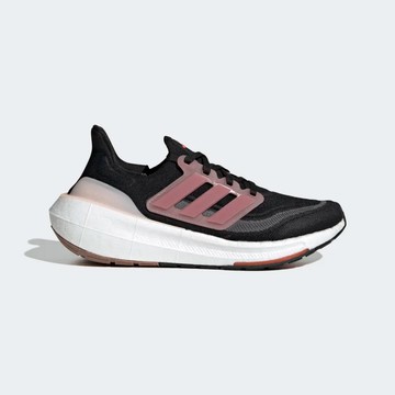 ADIDAS ULTRABOOST LIGHT W 女 慢跑鞋 黑粉