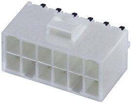 B12P-VL  6.2mm間距  12P Wire-To-Board    JST VL系列線對板連接器插座 / 板座 / 針座 (含稅)【佑齊企業 iCmore】