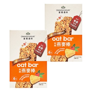 GRANOLA HOUSE 宴麥森林 燕麥棒 番茄羅勒起司 6入  192g  2盒