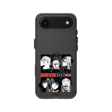 iPhone Air Clear (相機按鈕) 酷墨灰 - Sakamoto Days - The Order
