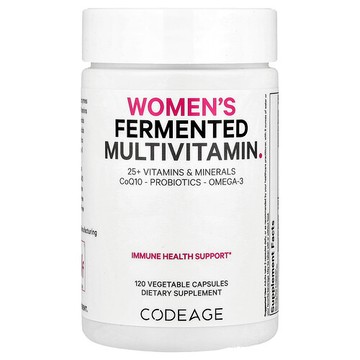 Codeage, 女性發酵多維生素，120 粒素食膠囊