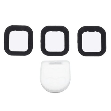 3 件裝鏡頭遮陽罩方形遮光罩適用於翻轉無人機攝影配件 Mcen2 鏡頭罩