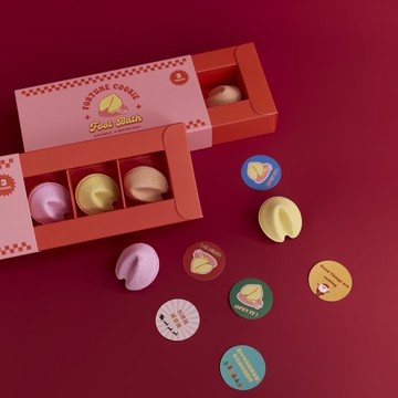 【聖誕首選】幸運餅乾泡腳球3入組+木漿棉