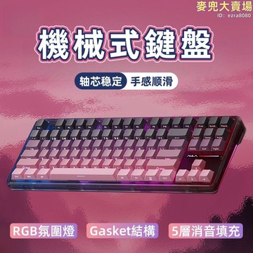 機械鍵盤 電腦鍵盤 電競鍵盤 遊戲鍵盤 辦公鍵盤 有線鍵盤 rgb鍵盤 灰木軸鍵盤 側刻三模機械鍵盤 v4熱插拔鍵盤