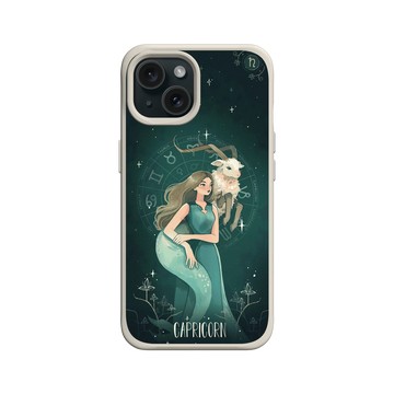 iPhone 15 SolidX 貝殼灰 - Ludmilacerafoce - 摩羯座