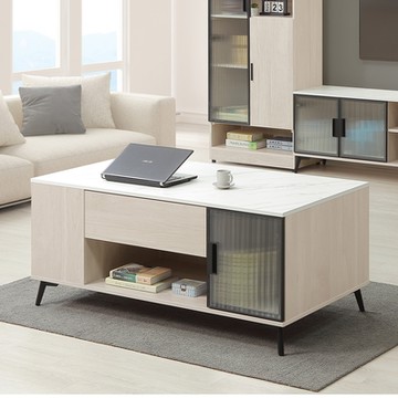 MUNA家居  貝諾可4.3尺大茶几   130.3X70.3X55.4cm