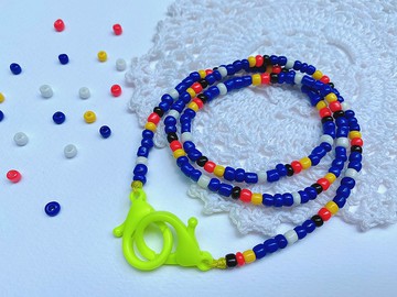 迷之作-童趣卡通色系口罩鏈眼鏡鏈