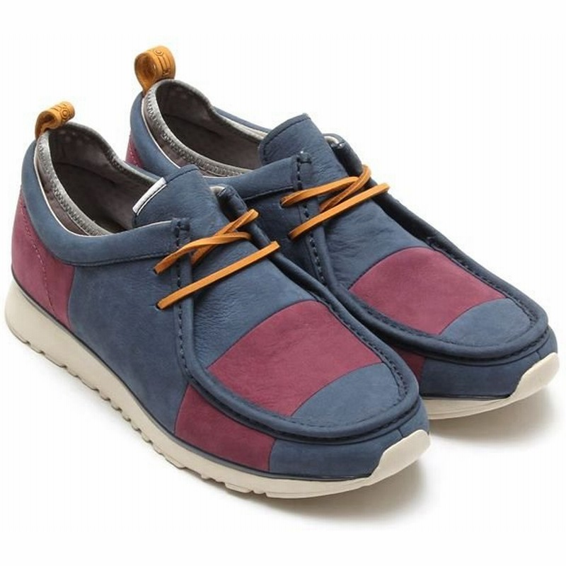 クラークス スポーツウェア ウッド ウッド Clarks Sportswear スニーカー トウヤー ウッズ Navy Combi Lea メンズ レディース 通販 Lineポイント最大0 5 Get Lineショッピング