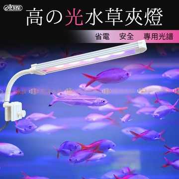 宏洋水族【ISTA✨高之光系列 LED夾燈】增豔燈（水草缸/水族夾燈/增艷燈/魚缸/魚缸夾燈/LED夾燈/水族燈