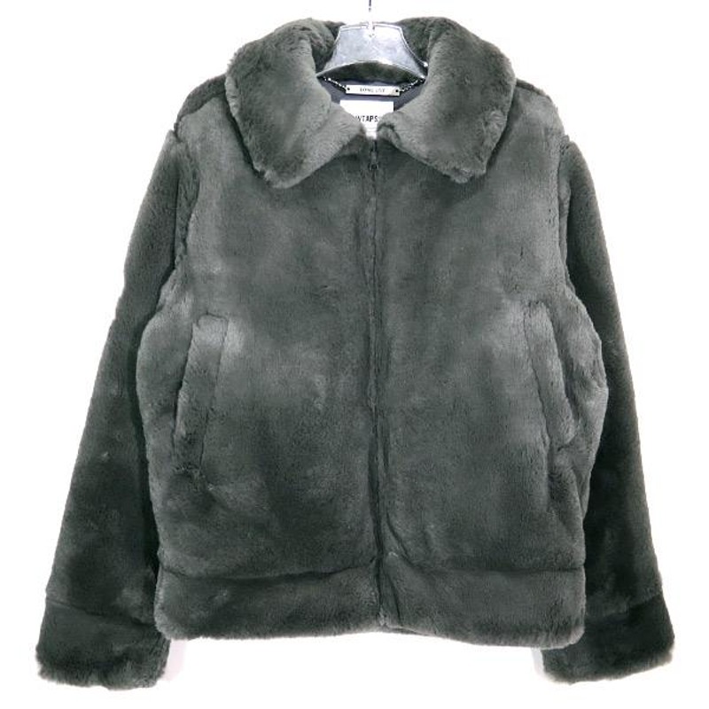 WTAPS ダブルタップス 21AW GRIZZLY/JACKET/POLY.FUR 212TQDT-JKM03 ...