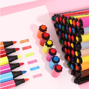 兒童無水彩筆幼稚園彩色筆可水洗學生彩筆套裝畫畫筆【不二雜貨】