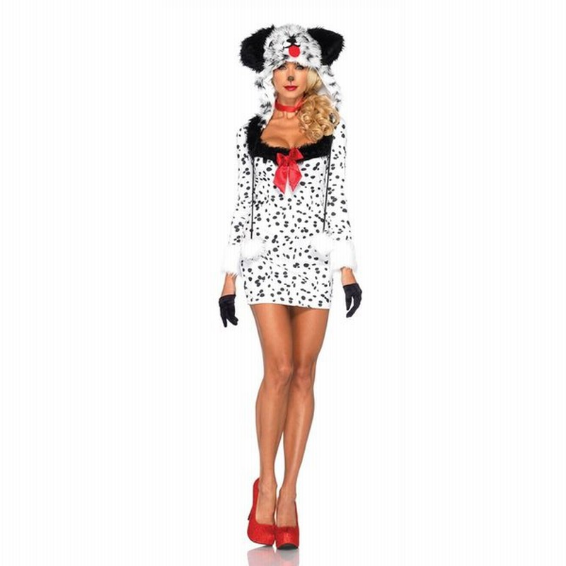 101匹わんちゃん ダルメシアン コスチューム 着ぐるみ コスプレ 仮装 変装 犬 動物 大人 女性 年賀状 戌年 通販 Lineポイント最大get Lineショッピング