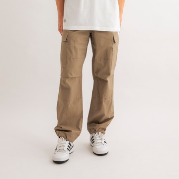 【Arnie】男裝-多口袋工裝休閒長褲-卡其色