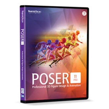 POSER (Win/Mac) (人體三維動畫製作) 單機版 (下載)