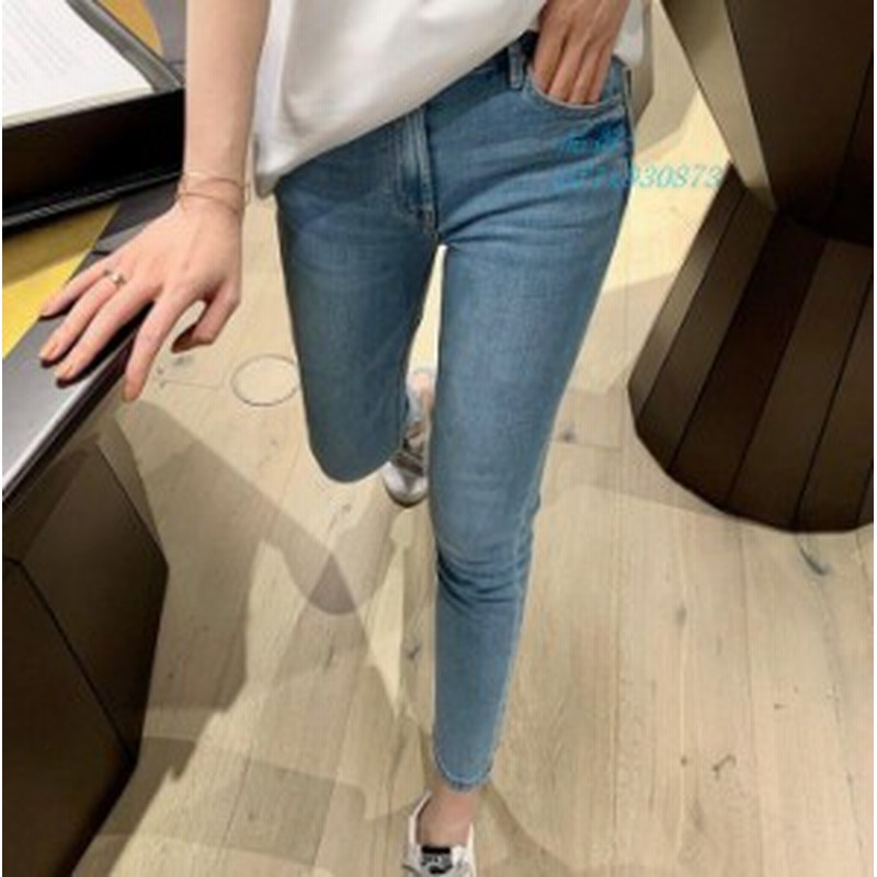 ジーンズ レディース スキニーデニム デニムパンツ デニム ズボン レギンス ハイウエスト デニム 40代 ロング丈 ハイウエスト 着痩せ 30 通販 Lineポイント最大4 0 Get Lineショッピング