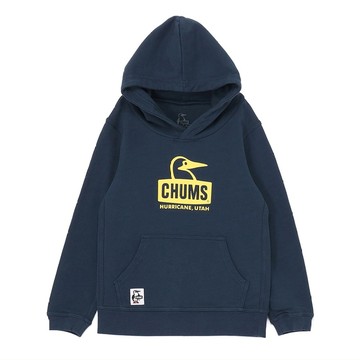 CHUMS Kids Booby Face Pullover Parka LP 中大童 連帽上衣 深藍 CH201078N001