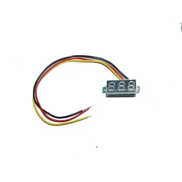 【AI電子】*(14-5)0.28寸超小數字直流電壓表頭 數顯 可調 三線DC0-100V 電瓶電壓表