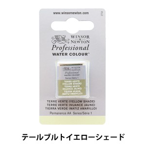 絵具 『プロフェッショナル ウォーターカラー ハーフパン 638 テールベルトイエローシェード 3102638』 WinsorNewton