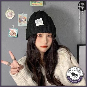 Roush (情侶款)麻花針織保暖毛帽(2330C12)