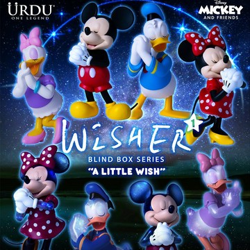 【迪士尼Disney】URDU 祈願系列S1 米奇與好朋友 盲盒(隨機出貨)(拆封不退)【墊腳石】盒玩  公仔擺飾