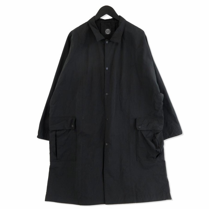 Porter Classic ポータークラシック ウェザーコート スタンドカラー WEATHER COAT スナップボタン ブラック 黒 3  20016049 | LINEブランドカタログ