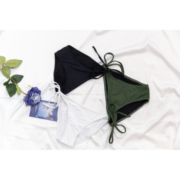 ☀Chi's shop~☀ 單買 超修身低腰歐美版型綁帶泳褲 可游泳泡溫泉