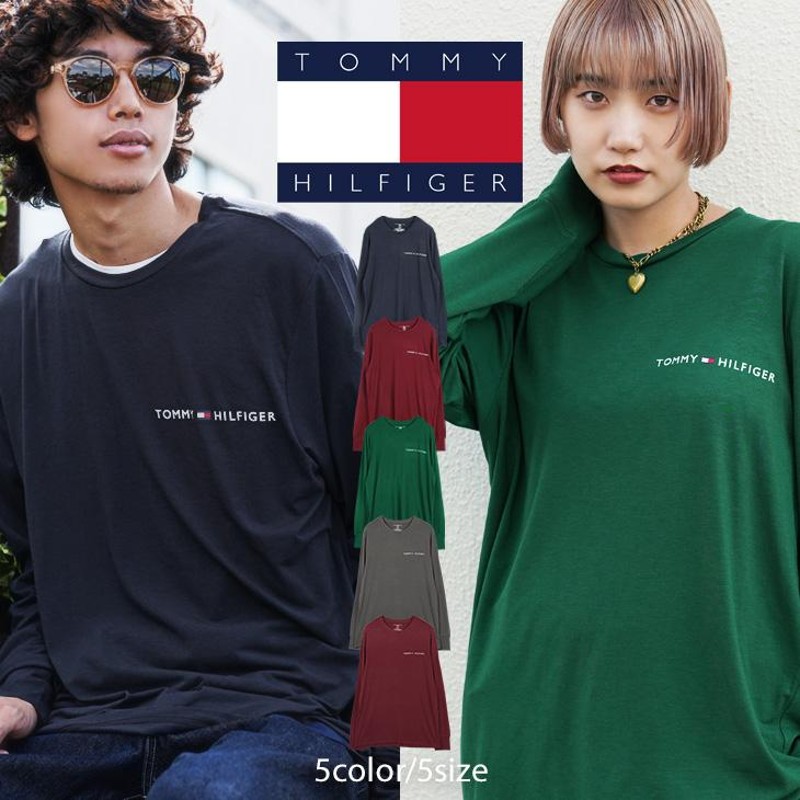 トミー ヒルフィガー TOMMY HILFIGER ロンT メンズ 長袖 Tシャツ 綿混