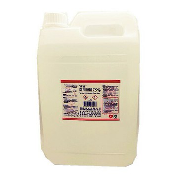 唐鑫/派頓/醫強/潔用酒精 75%*4000ML(限購一瓶)隨機出貨