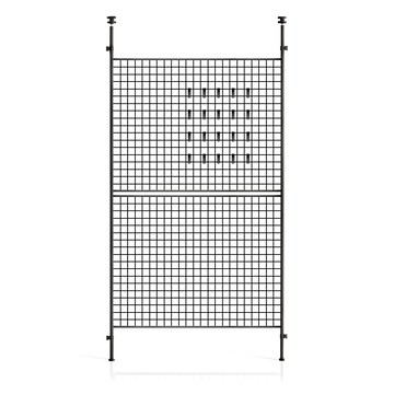 【C'est Chic】晴空樹頂天立地多功能網架-幅125cm-黑