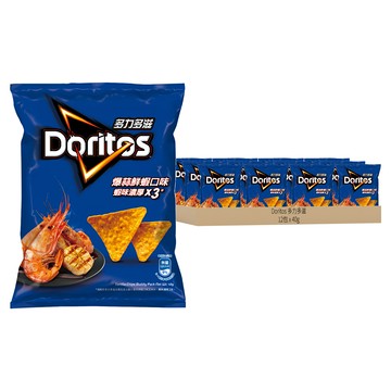 Doritos 多力多滋 玉米片 爆蒜鮮蝦  40g  12包