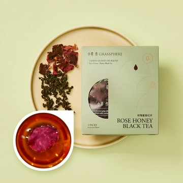 謝謝閨密常在身旁【小草作】玫瑰蜜香紅茶 (附禮袋與心意小卡)