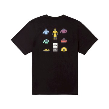The North Face U ICONIC BOX RELAXED SS TEE GRAPHIC - AP 男女 短袖上衣 NF0A8GVUJK3