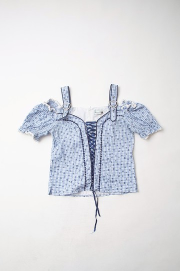 提洛爾馬甲上衣.Vintage Tyrolean Corset【初戀販賣所】G809