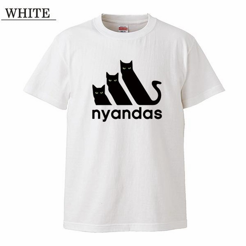 ストリート大人気ブランドTシャツ ニャンダス nyandas 猫 ねこ
