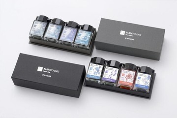 SAILOR Dye Color MANYO 萬葉墨水(13-4510)20ml 四瓶組合