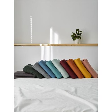 A類嬰兒級全棉針織棉單件被套 純棉天竺棉 超柔純色簡約裸睡親膚